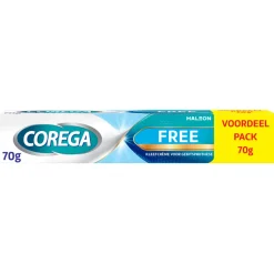 Corega Kleefcrème Free Kunstgebitverzorging 70 gr