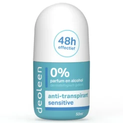 Deoleen Deodorant Roller Sensitive Anti-Transpirant 50 ml