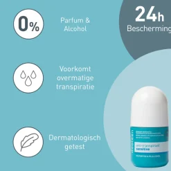 Deoleen Deodorant Roller Sensitive Anti-Transpirant 50 ml