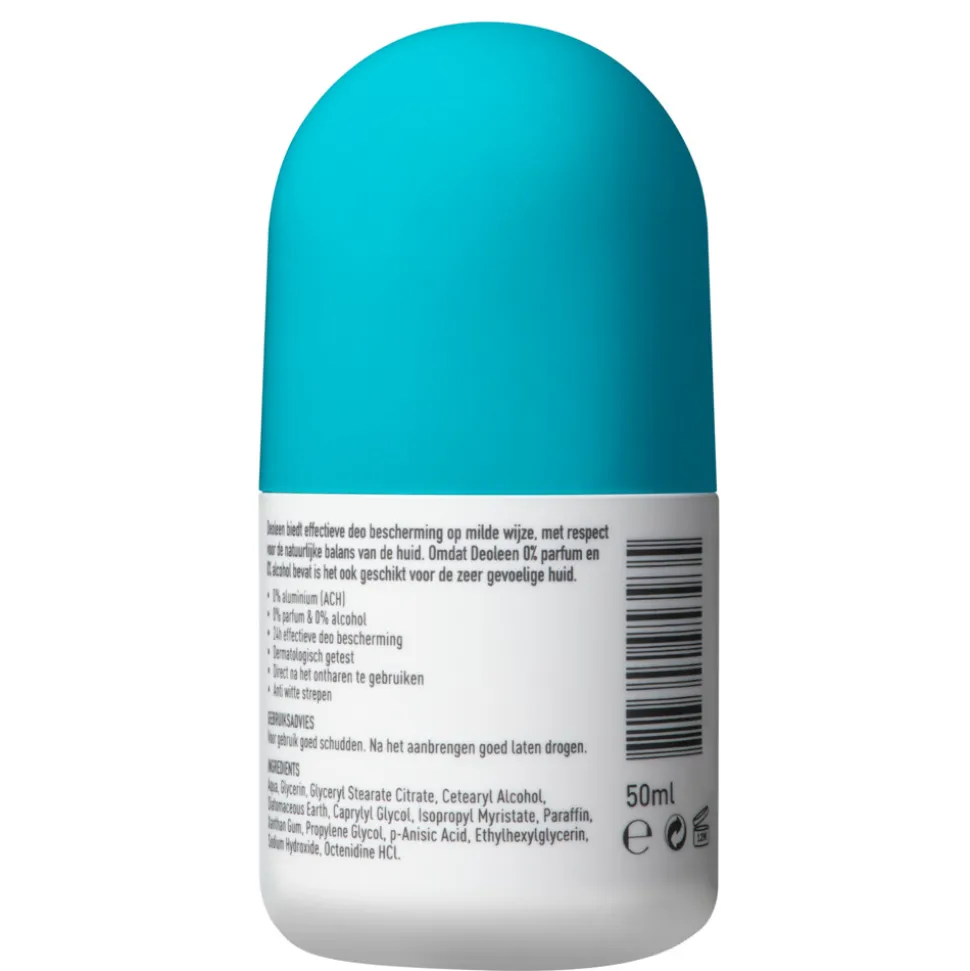 Deoleen Deodorant Roller 0% Sensitive 50 ml