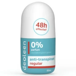 Deoleen Deodorant Roller Regular Anti-Transpirant 50 ml