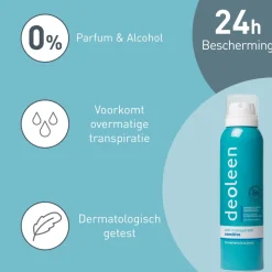 Deoleen Deodorant Spray Sensitive Anti-Transpirant 150 ml