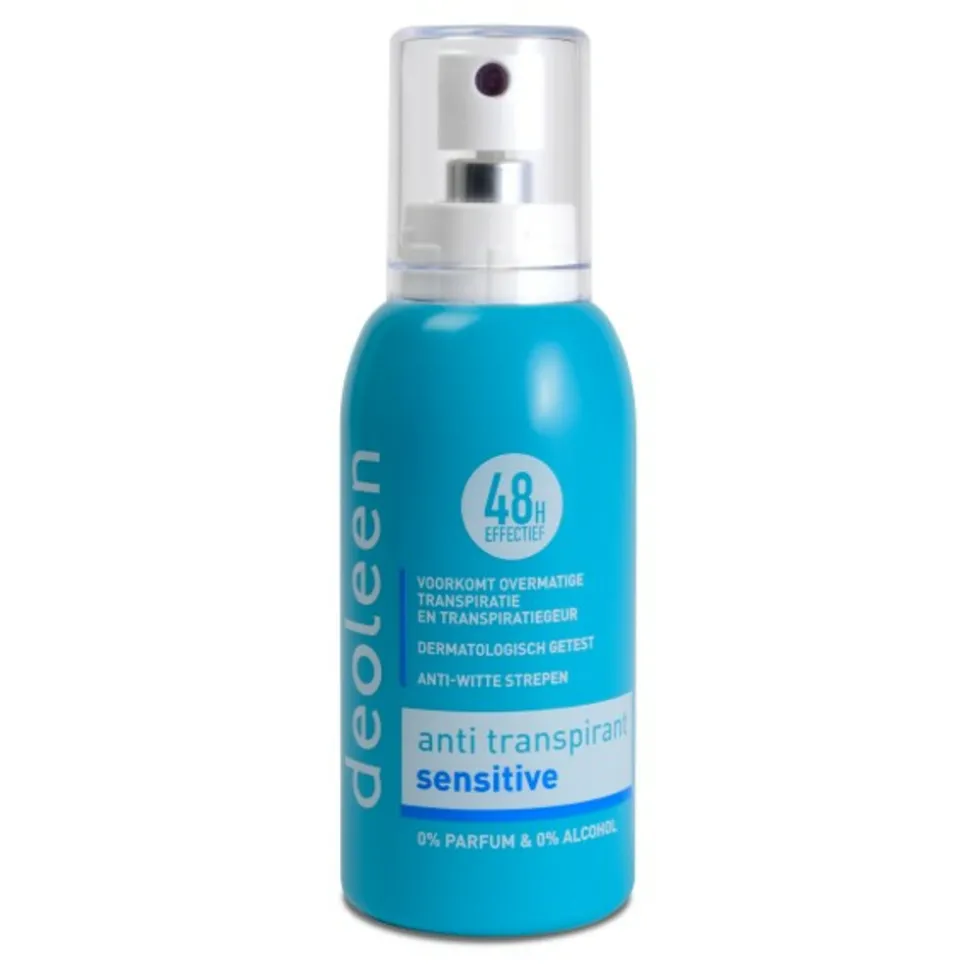 Deoleen Deodorant Verstuiver Sensitive Anti-Transpirant 75 ml