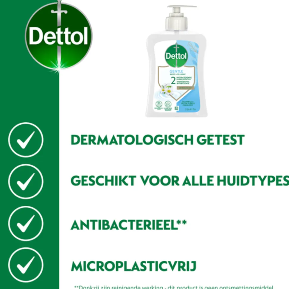Dettol Handzeep Extra Care Kamille 250 ml