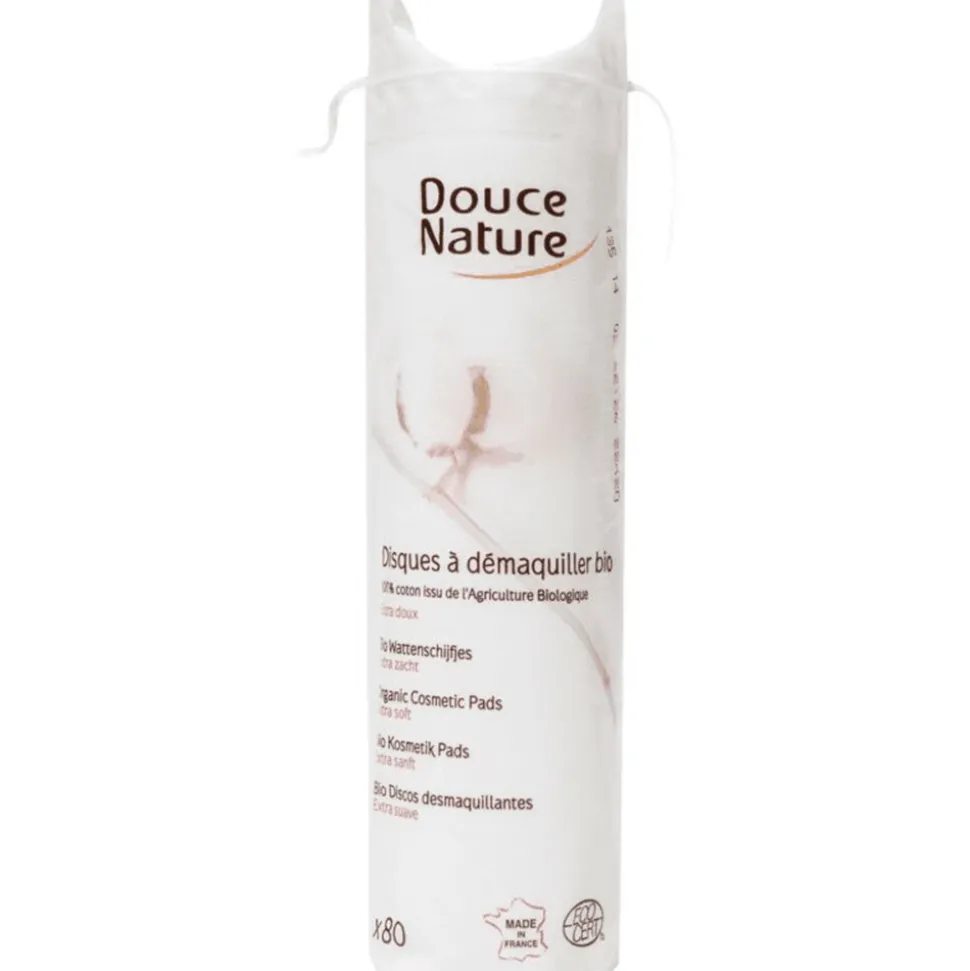 Douce nature Wattenschijfjes Bio Katoen 80 stuks