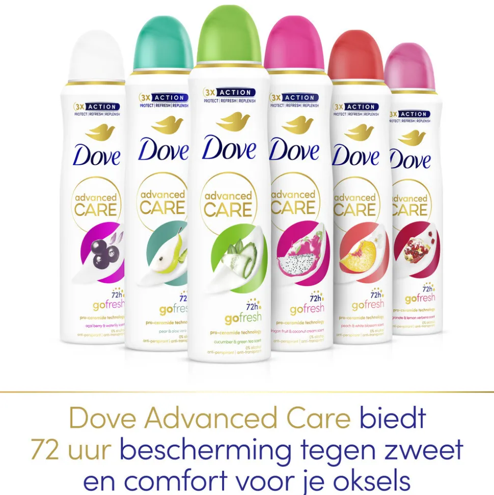 Dove Deodorant Core Collection Pakket