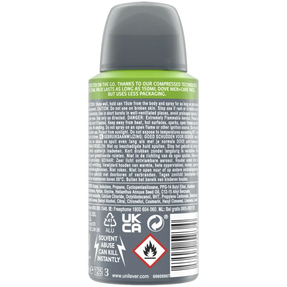 Dove Deodorant Men+ Care Clean Comfort 75 ml