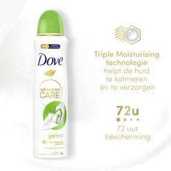 Dove Deodorant Spray Advanced Care Cucumber & Green Tea 150 ml