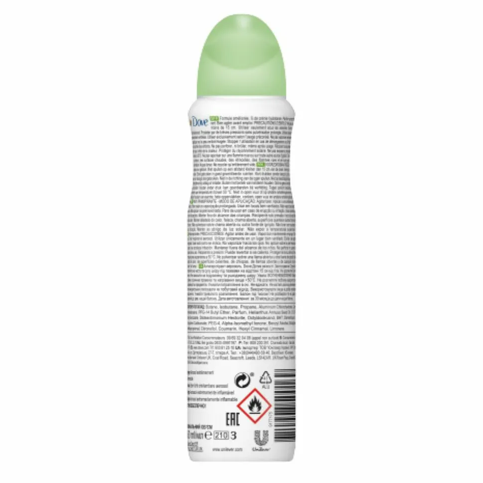 Dove Deodorant Spray Go Fresh Cucumber 250 ml