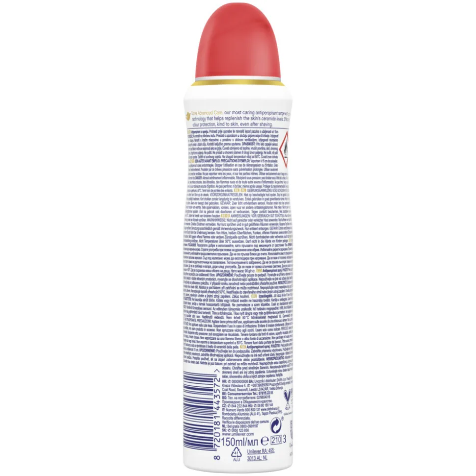 Dove Deodorant Spray Perzik 150 ml