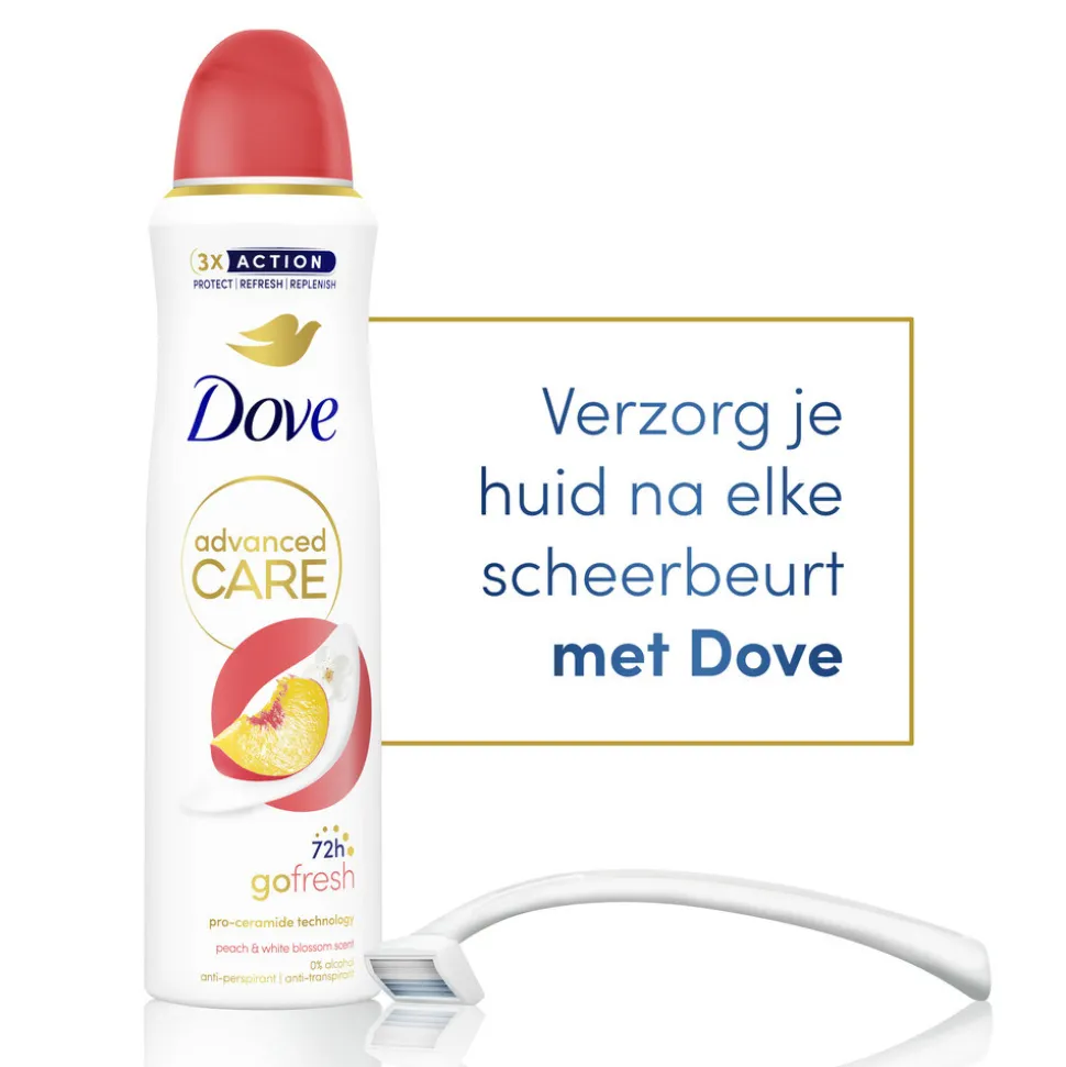 Dove Deodorant Spray Perzik 150 ml