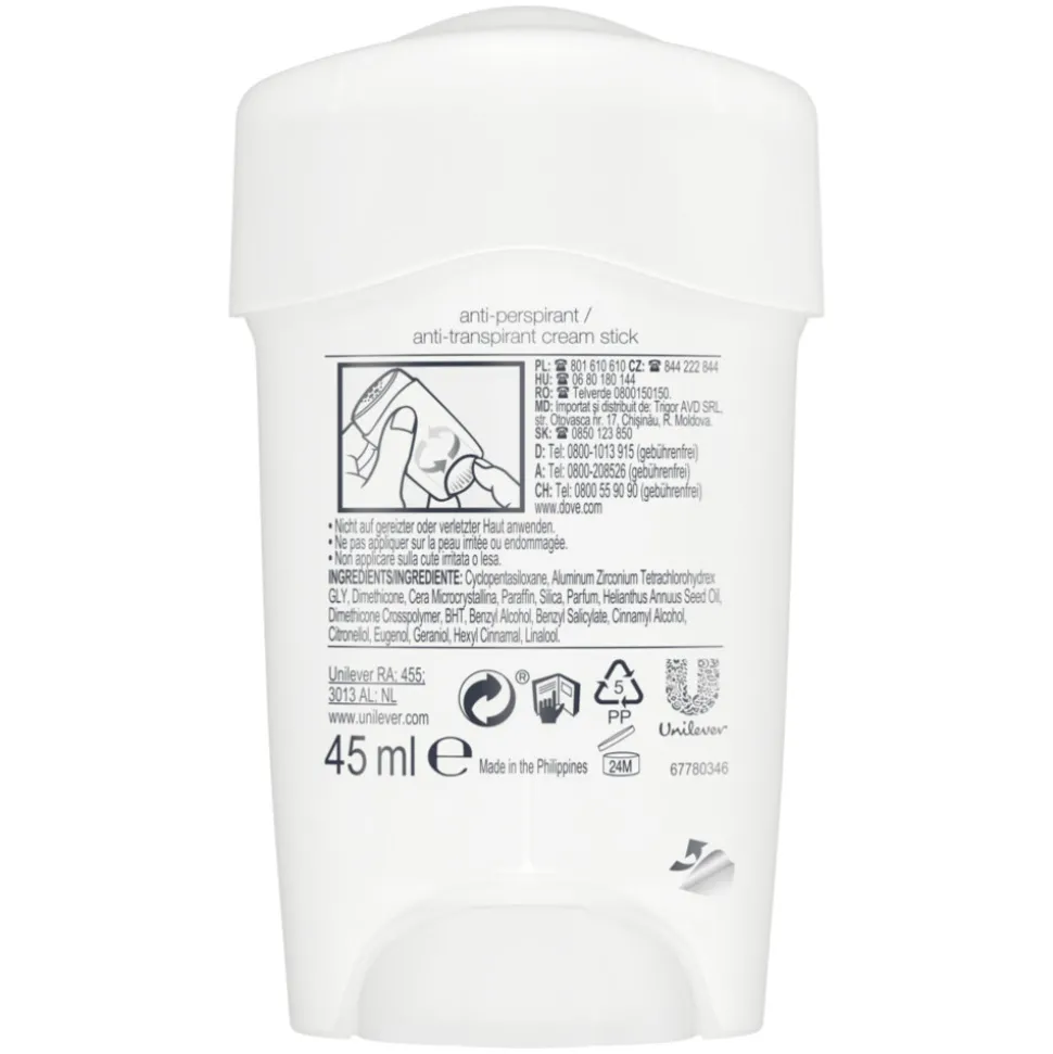 Dove Deodorant Stick Maximum Protection Original 45 ml