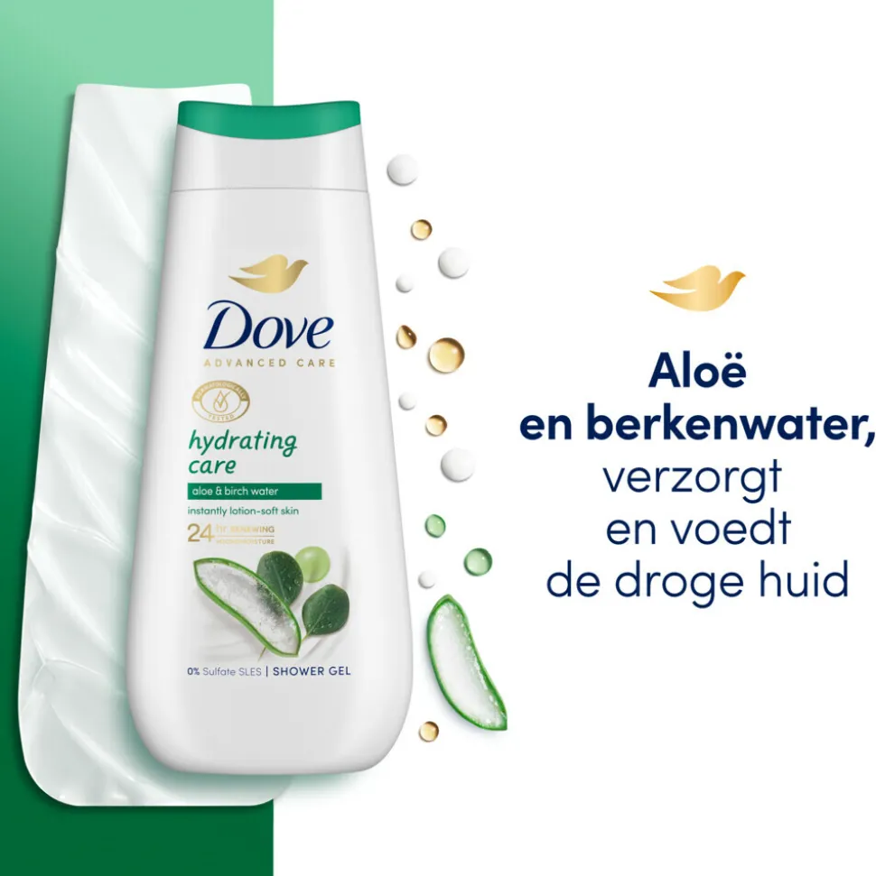 Dove Douchecrème Hydrating Care 225 ml