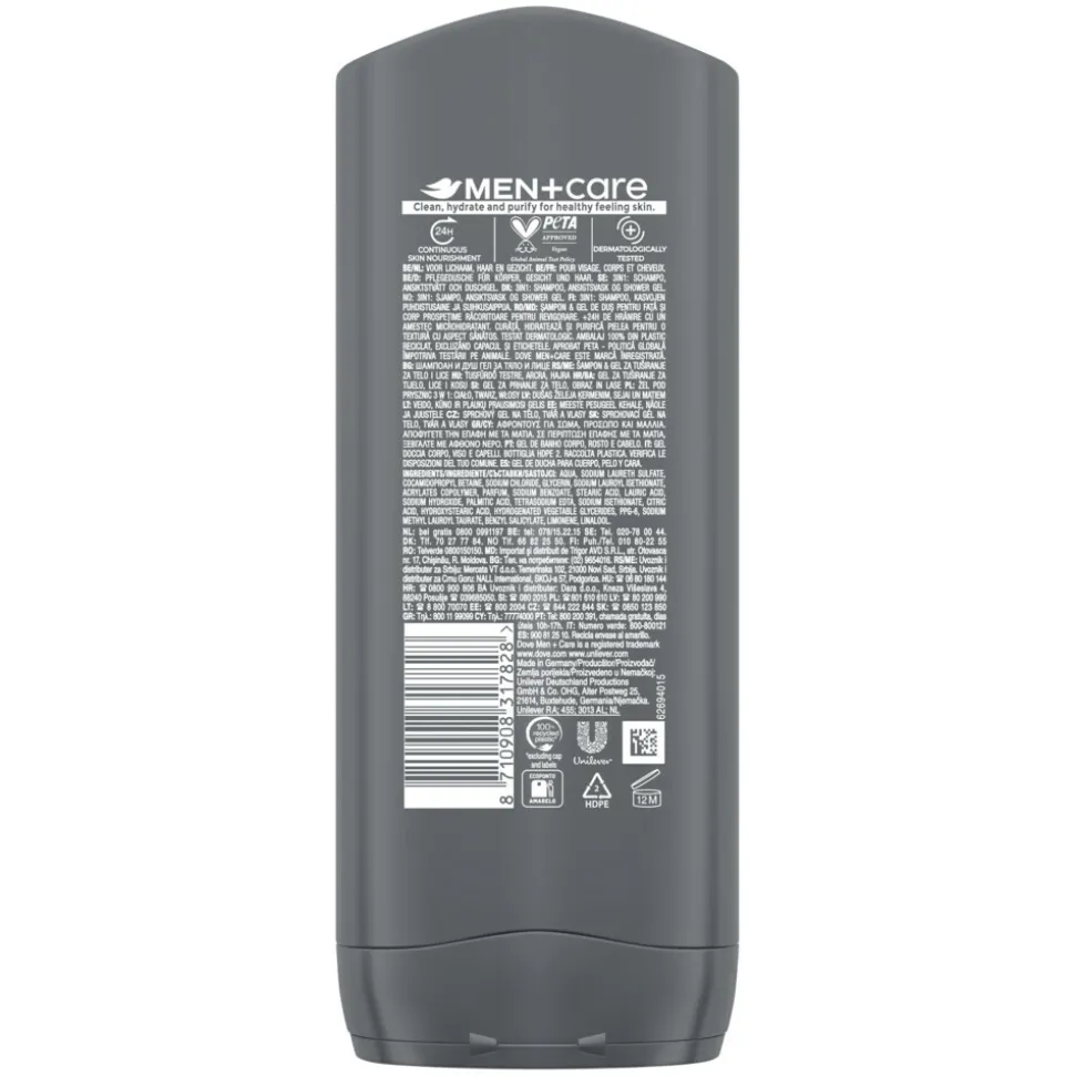 Dove Douchegel Men+ Care Cool Fresh 400 ml