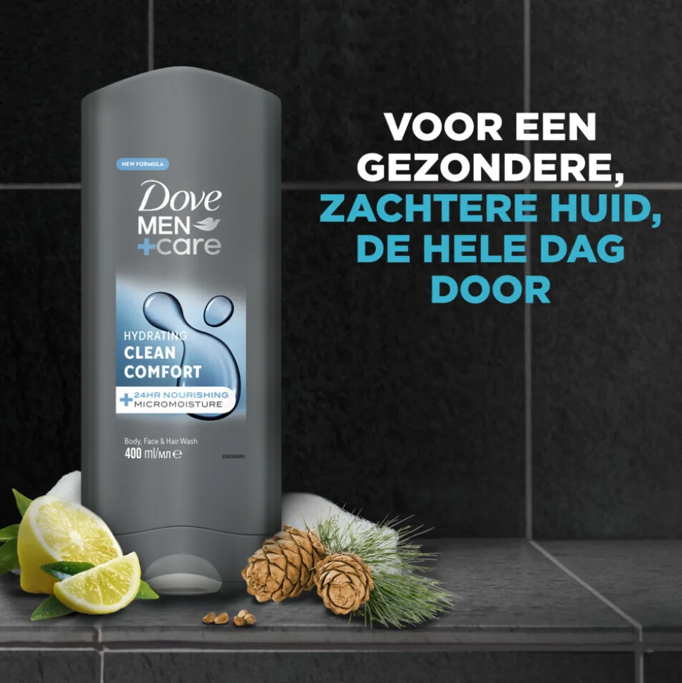Dove Douchegel Men+ Care Clean Comfort 400 ml
