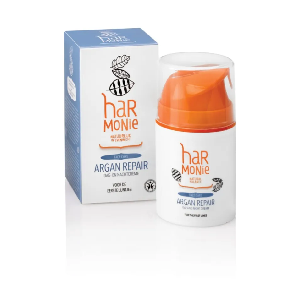 1-2Dry Argan Repair Dag & Nachtcrème Argan Bio 50 ml