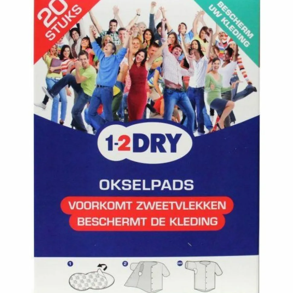 1-2Dry Okselpads Medium 20 stuks