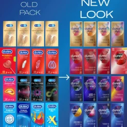 Durex - Extra Safe Condooms 20 stuks & Classic Natural Condooms 20 stuks - Pakket