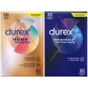 Durex - Extra Safe Condooms 20 stuks & Nude No Latex 20 stuks Pakket