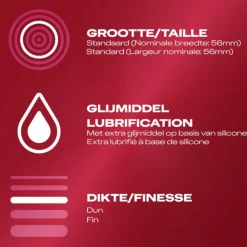 Durex - Nude Extra Lube Condooms 10 stuks & Thin Feel extra Lube 10 stuks - Pakket