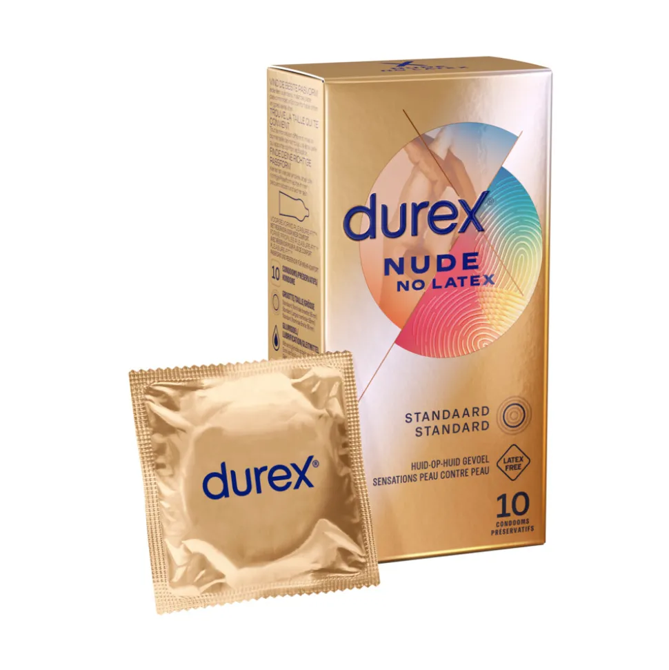 Durex Condooms Nude Latex Vrij 10 stuks
