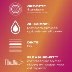 Durex Condooms Pleasure Me 10 stuks