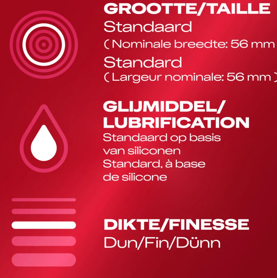 Durex Condooms Thin Feel 144 stuks