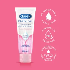 Durex Glijmiddel Natural Pure en Extra Sensitive en Hydraterend Pakket