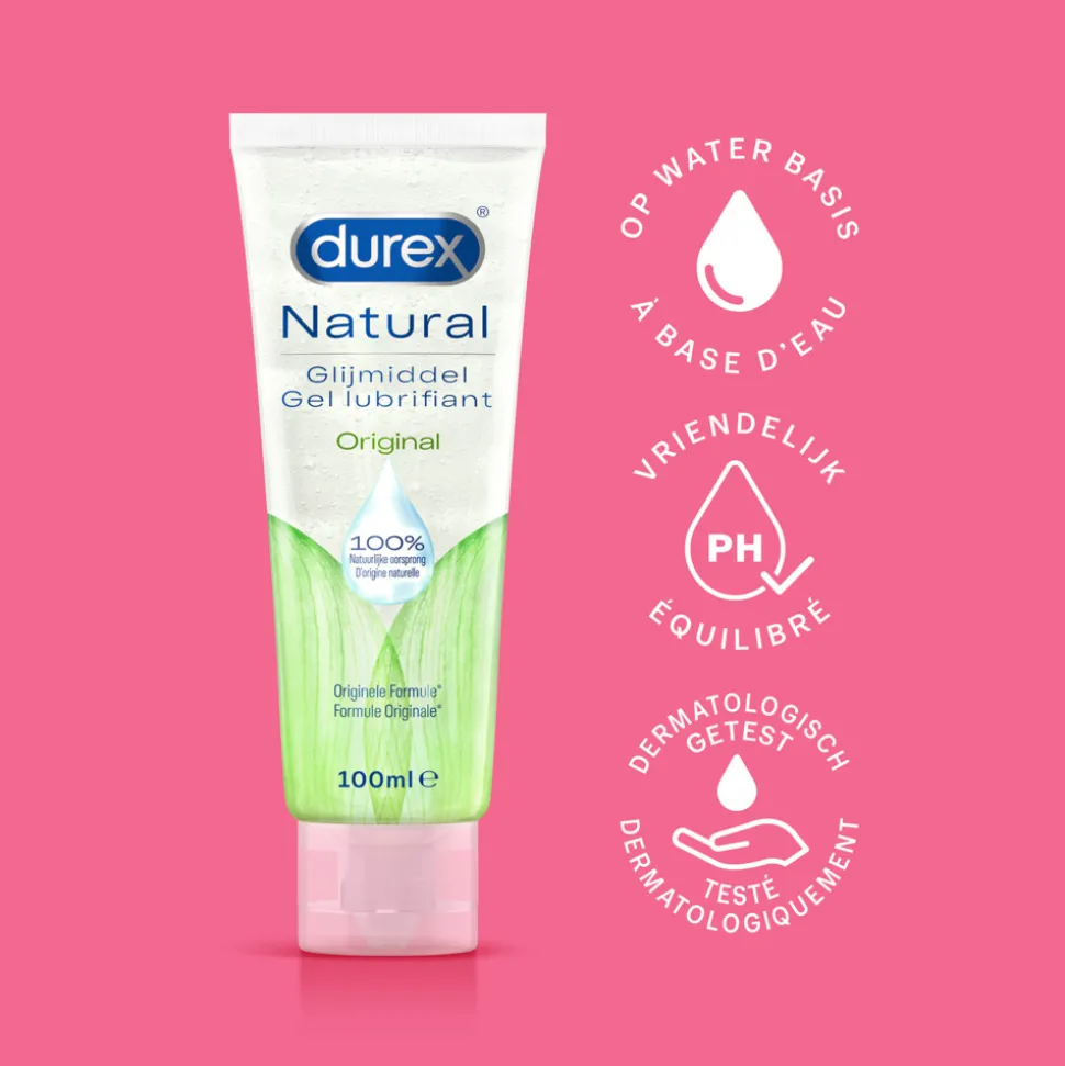 Durex Vibrator Orgasm Intense en Glijmiddel Natural Pakket