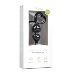 Easytoys Anaal Kralen met Hartje Zwart