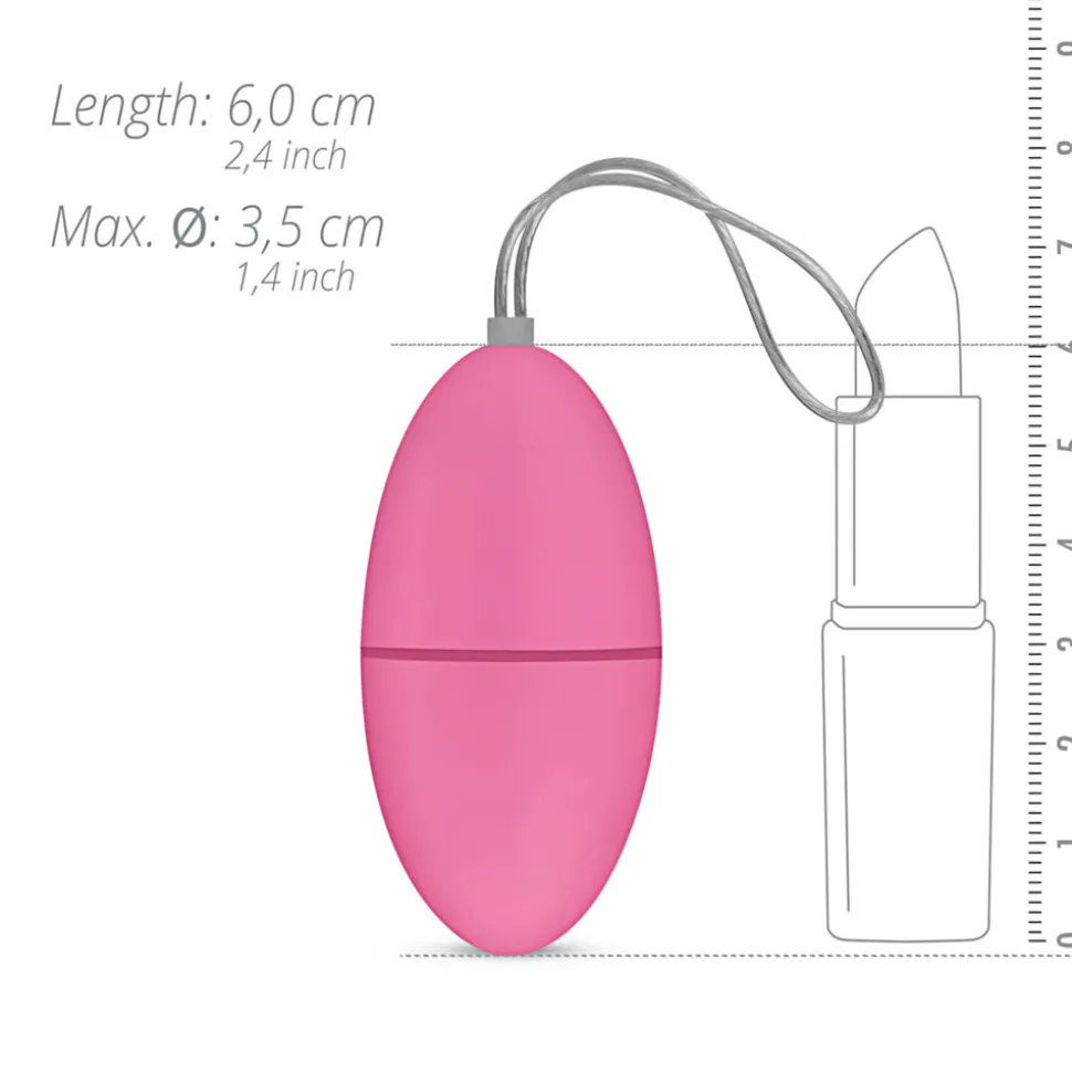 Easytoys Vibratie Ei Roze