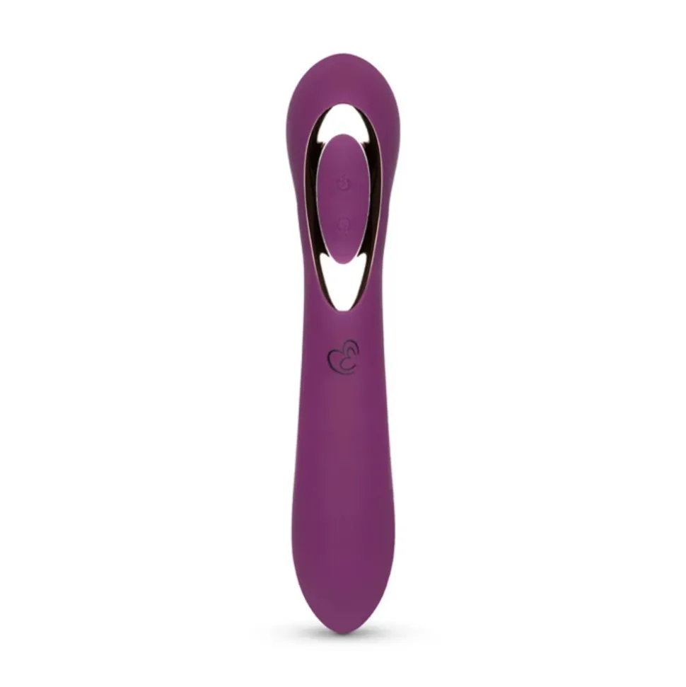 Easytoys Vibrator met Roterende Balletjes