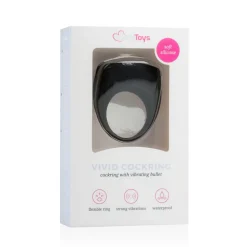 Easytoys Vibrerende Cockring Zwart