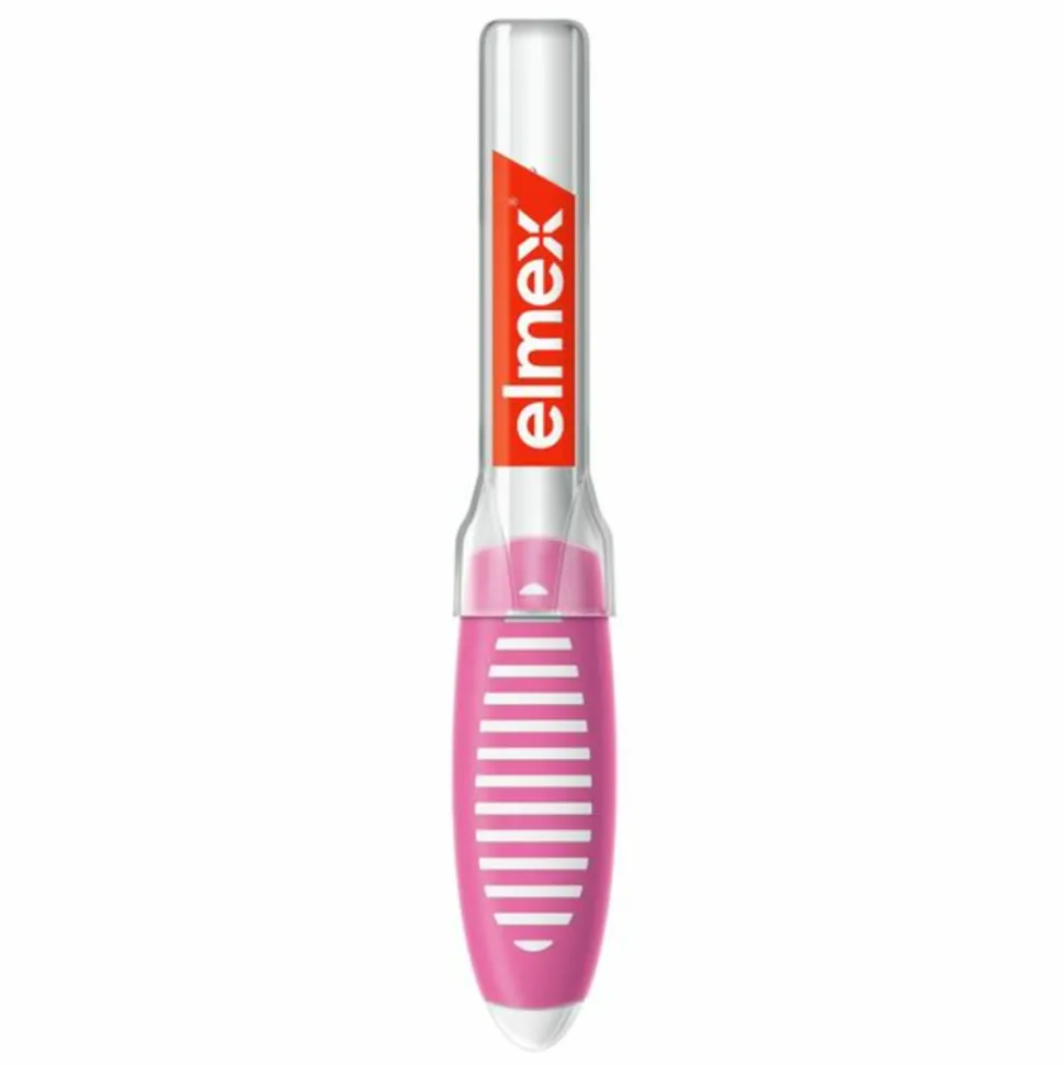 Elmex Interdentale Ragers 0,6 mm Roze ISO Maat 0 8 stuks