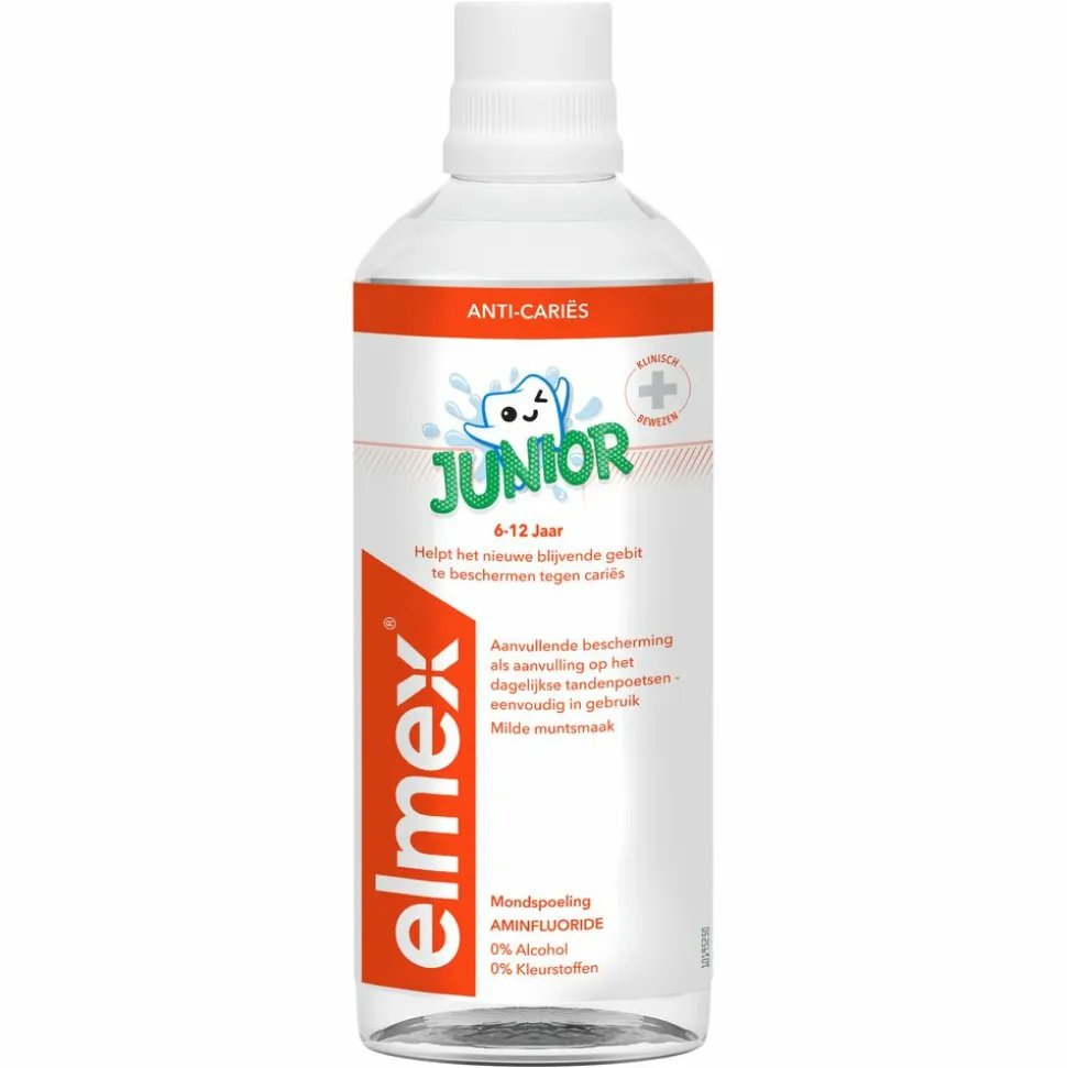 Elmex Mondspoeling Junior (5-12 Jaar) 400 ml
