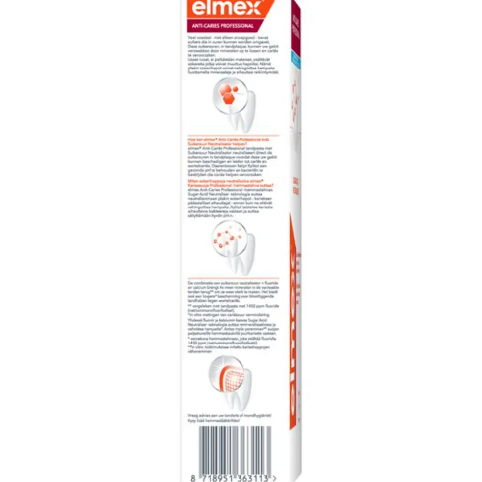 Elmex Tandpasta Anti-Cariës Professional 75 ml