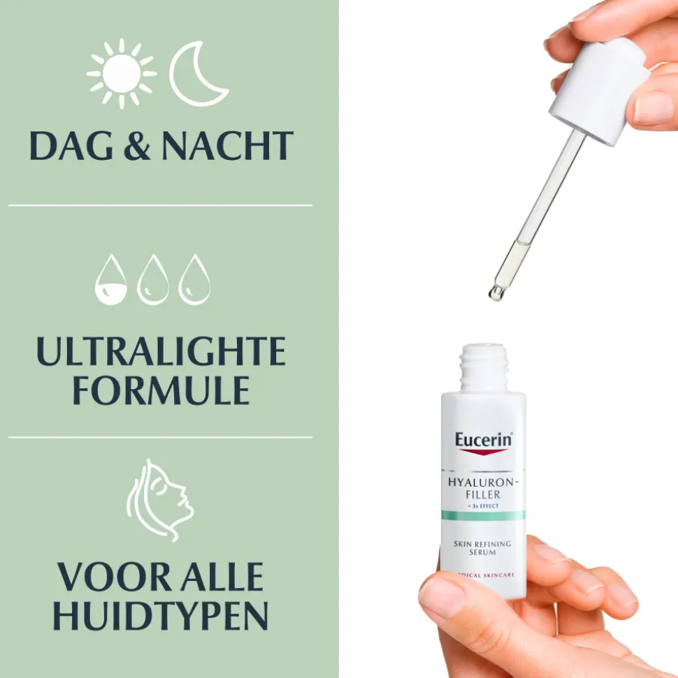 Eucerin Hyaluron-Filler + 3x Effect Huidverfijnend Serum 30 ml