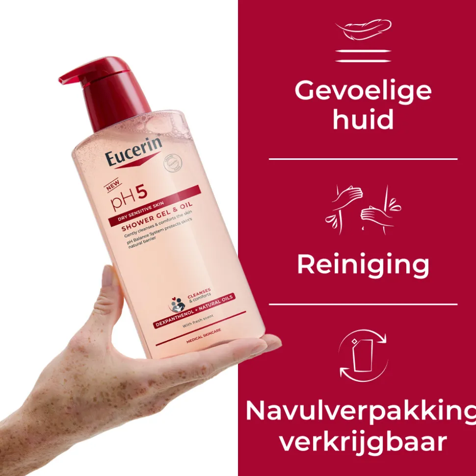 Eucerin pH5 Douchegel-olie 400 ml
