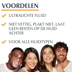 Eucerin Sun Hydro Protect Ultralichte Fluid SPF 50+ 50 ml