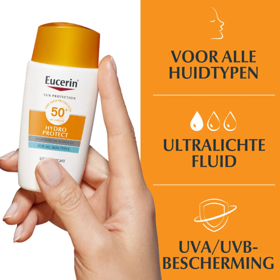Eucerin Sun Hydro Protect Ultralichte Fluid SPF 50+ 50 ml