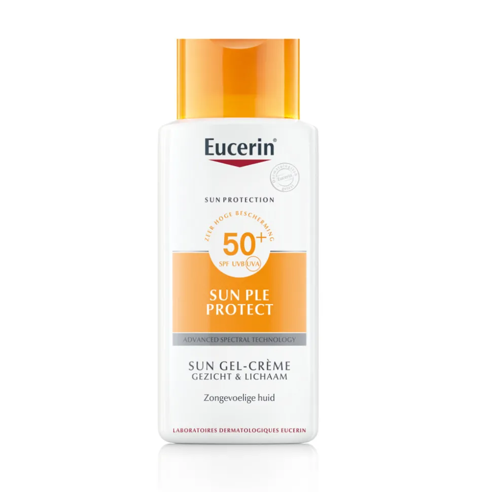 Eucerin Sun PLE Protect Sun Gel-Crème Gezicht en Lichaam SPF 50 150 ml