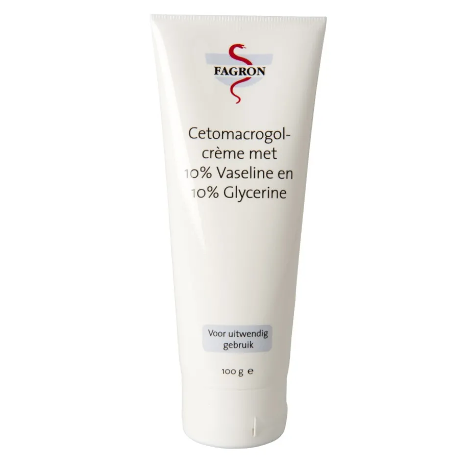 Fagron Cetomacrogol Crème 10% Vaseline & Glycerine 100 gr