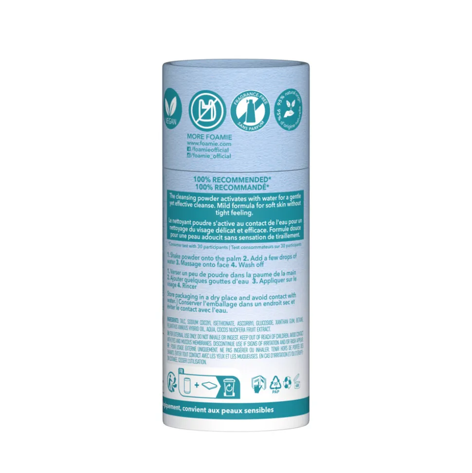 Foamie Powder-to-Milk Face Wash Magic Cleanse 40 gr