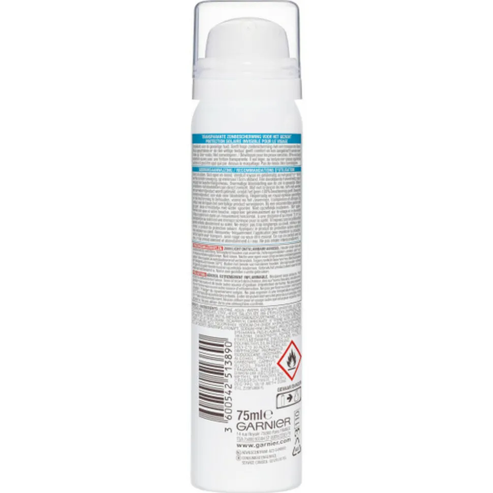 Garnier Ambre Solaire Face Super UV Gezichtsspray SPF 50+ 75 ml