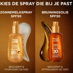 Garnier Ambre Solaire Ideal Bronze Beschermende Melkspray SPF 30 150 ml