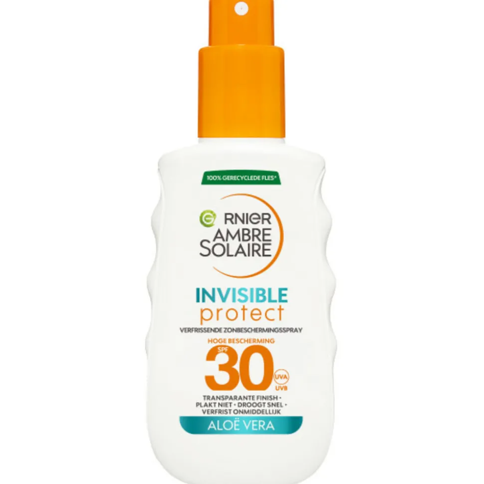 Garnier Ambre Solaire Invisible Protect Transparante Zonnebrandspray SPF 30 150 ml