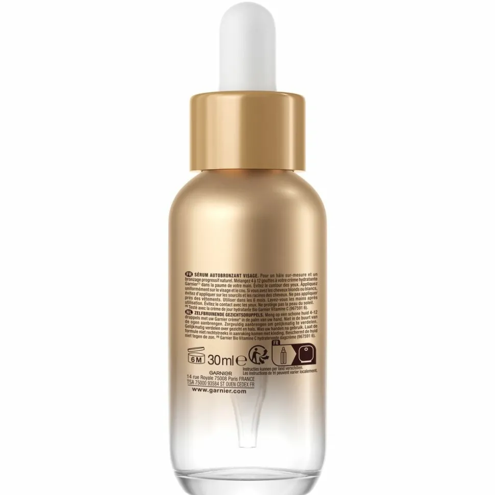 Garnier Ambre Solaire Natural Bronzer Zelfbruinende Gezichtsdruppels 30 ml