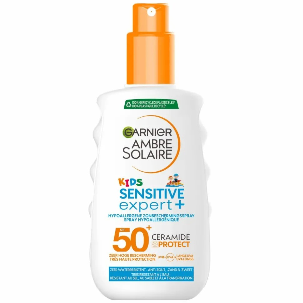 Garnier Ambre Solaire Sensitive Expert+ Kids Zonnebrandspray SPF 50+ 150 ml