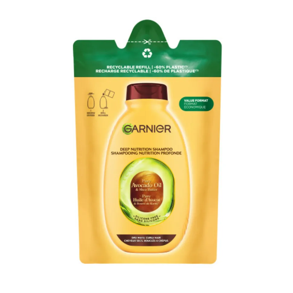 Garnier Loving Blends Avocado Olie en Shea Boter Shampoo Refill 250 ml