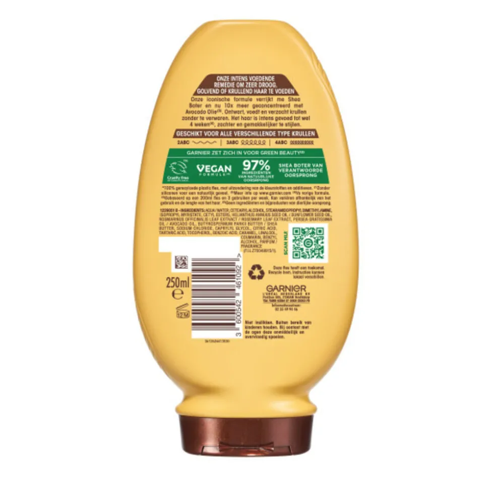 Garnier Loving Blends Avocado Olie en Shea Boter Conditioner 250 ml